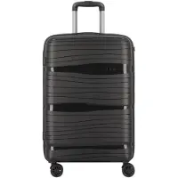 D & n lederwaren Trolley 'Travel Line 4300 ' zwart