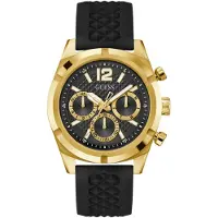 GUESS Analoog horloge 'GS Resistance' goud / zwart