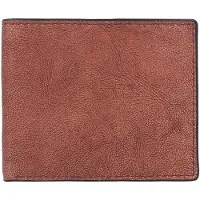 Fossil Leren Portemonnee Steven FPW Bifold Wallet Medium Brown Bruine