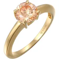 Elli Ring goud / pasteloranje
