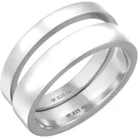 KUZZOI Ring zilver