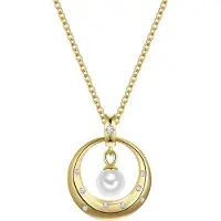 Rafaela Donata Ketting goudgeel / wit