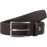 Strellson riem Leather Belt 3,5 W115 Dark Brown donkerbruin