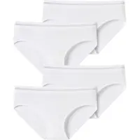 Schiesser Onderbroek ' Long Life Rib ' wit