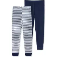Schiesser Onderbroek donkerblauw / wit