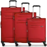 Worldpack Kofferset 'Chicago ' donkerrood