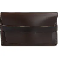 Buckle & Seam Etui 'Lima' donkerbruin