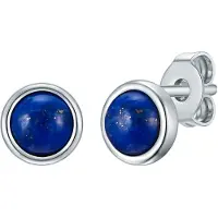 Rafaela Donata Oorbellen blauw / zilver