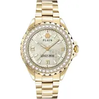 Philipp Plein Analoog horloge 'Heaven' goud / transparant