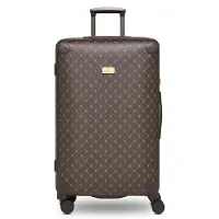 Lazarotti Trolley 'Palermo' beige / donkerbruin