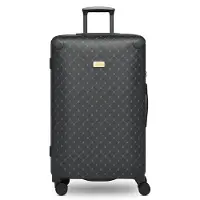 Lazarotti Trolley 'Palermo' grijs / donkergroen