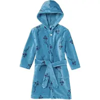 Schiesser Badjas ' Girls World ' blauw