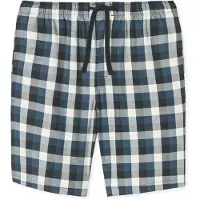 Schiesser Pyjamabroek ' Mix & Relax ' blauw / wit