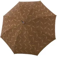 Doppler Paraplu 'Cottage' bruin / lichtbruin