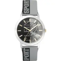 Plein sport Analoog horloge 'Legend' grijs / zwart / zilver
