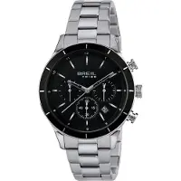 Breil Analoog horloge 'Dude' zwart / zilver