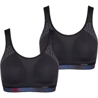 Triumph Sport bh ' Triaction Cardio Flow ' zwart