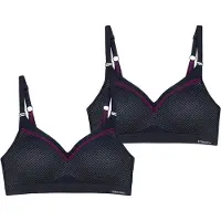 Triumph Sport bh ' Triaction Free Motion ' aubergine / zwart