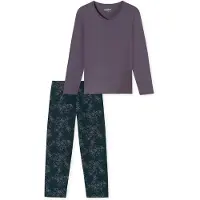 Schiesser Pyjama ' UNCOVER Nightwear ' pruim