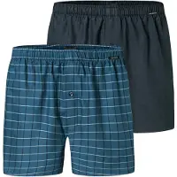 Schiesser Boxershorts navy / zwart