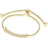 Lulu & Jane Armband goudgeel