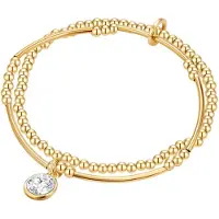 Lulu & Jane Armband goudgeel