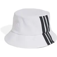 Adidas Sporthoed '3-Stripes Bucket' zwart / wit