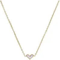 Lucardi Ketting goud / wit
