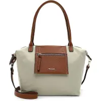 Tamaris Shopper 'Fabrizia' bruin / pastelgroen