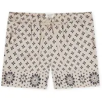 Schiesser Pyjamabroek beige / zwart