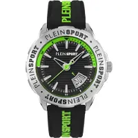 Plein sport Analoog horloge 'Rampage' lichtgroen / zwart / zilver