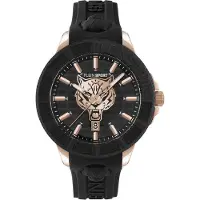 Plein sport Analoog horloge 'City Rush' rose-goud / zwart