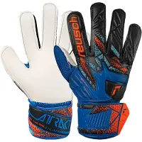 Reusch Sporthandschoenen 'Attrakt Solid Junior' donkerblauw / oranje