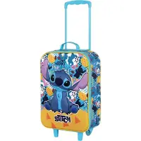 KARACTERMANIA Rugzak 'Lilo & Stitch' blauw / geel / lila / zwart