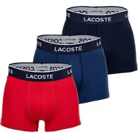 Lacoste Boxershorts navy / kobaltblauw / rood / wit