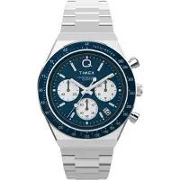 Timex Analoog horloge marine / zilver
