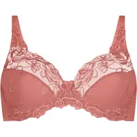 Hunkemoller BH 'Diva' pitaja roze / wit