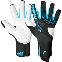 Reusch Sporthandschoenen 'Attrakt Freegel SpeedBump Strapless' blauw / zwart / wit