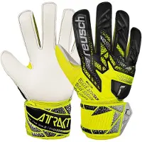 Reusch Sporthandschoenen 'Attrakt Solid Junior' geel / zwart / wit