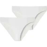 Schiesser Slip ' Air blickdichte Spitze ' wit