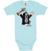 Logoshirt Rompertje/body lichtblauw