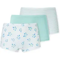 Schiesser Onderbroek pastelgroen / lichtgroen / offwhite