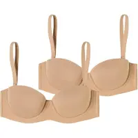 Schiesser BH ' Bandeau mit Schale - Unique Micro ' beige