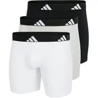 Adidas Lange onderbroek grijs / zwart / wit