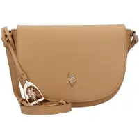 U.S. POLO ASSN. Schoudertas 'Jones' lichtbruin