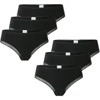Schiesser String ' Cheeky String ' zwart
