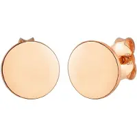 Elli Oorbellen 'Geo' rose-goud