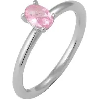 Elli Ring rosa / zilver