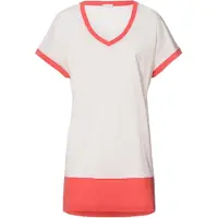 Hanro Slaapshirt 'Laura' koraal / lichtroze