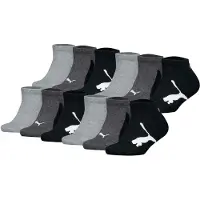 Puma Sokken lichtgrijs / donkergrijs / zwart / wit